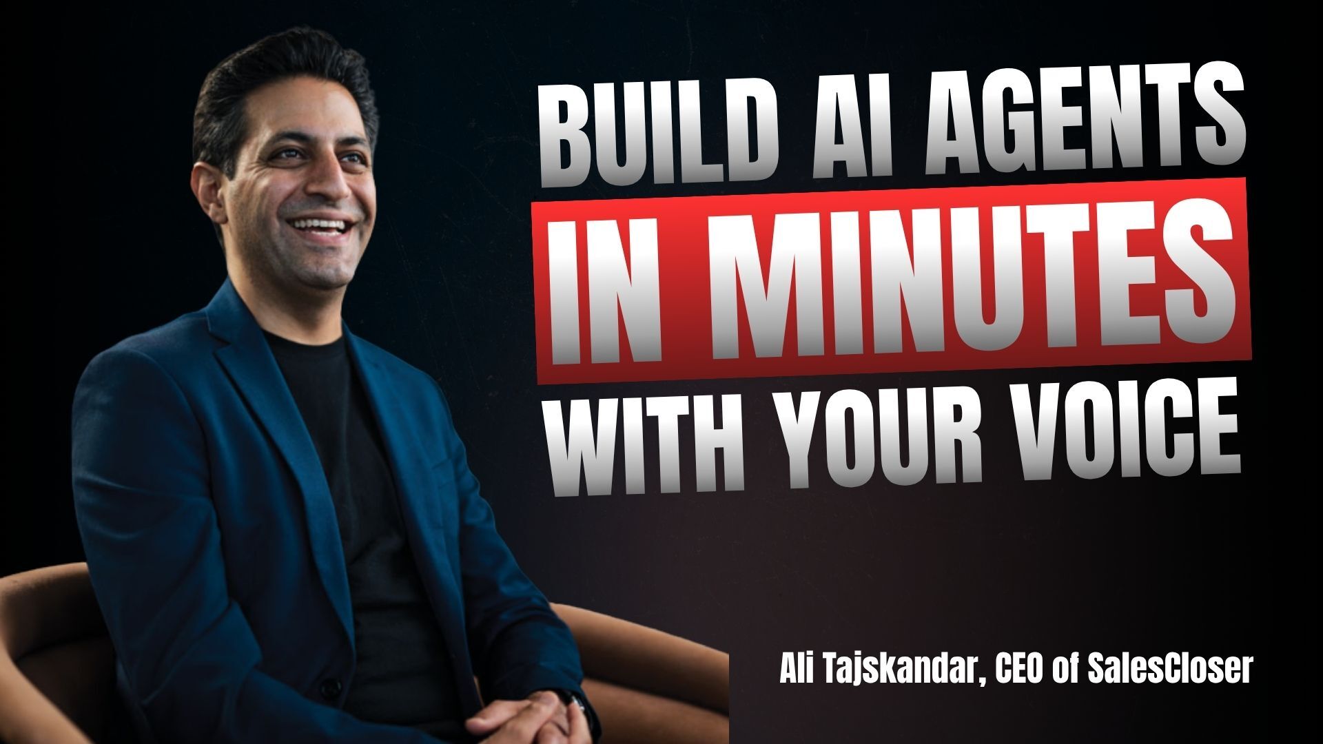 Ali Tajskandar, CEO of SalesCloser